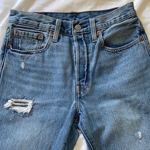 Levi’s women’s premium 501 jeans